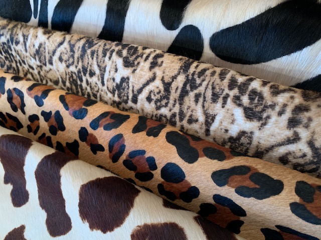 ANIMAL PRINT COWHIDE RUGS