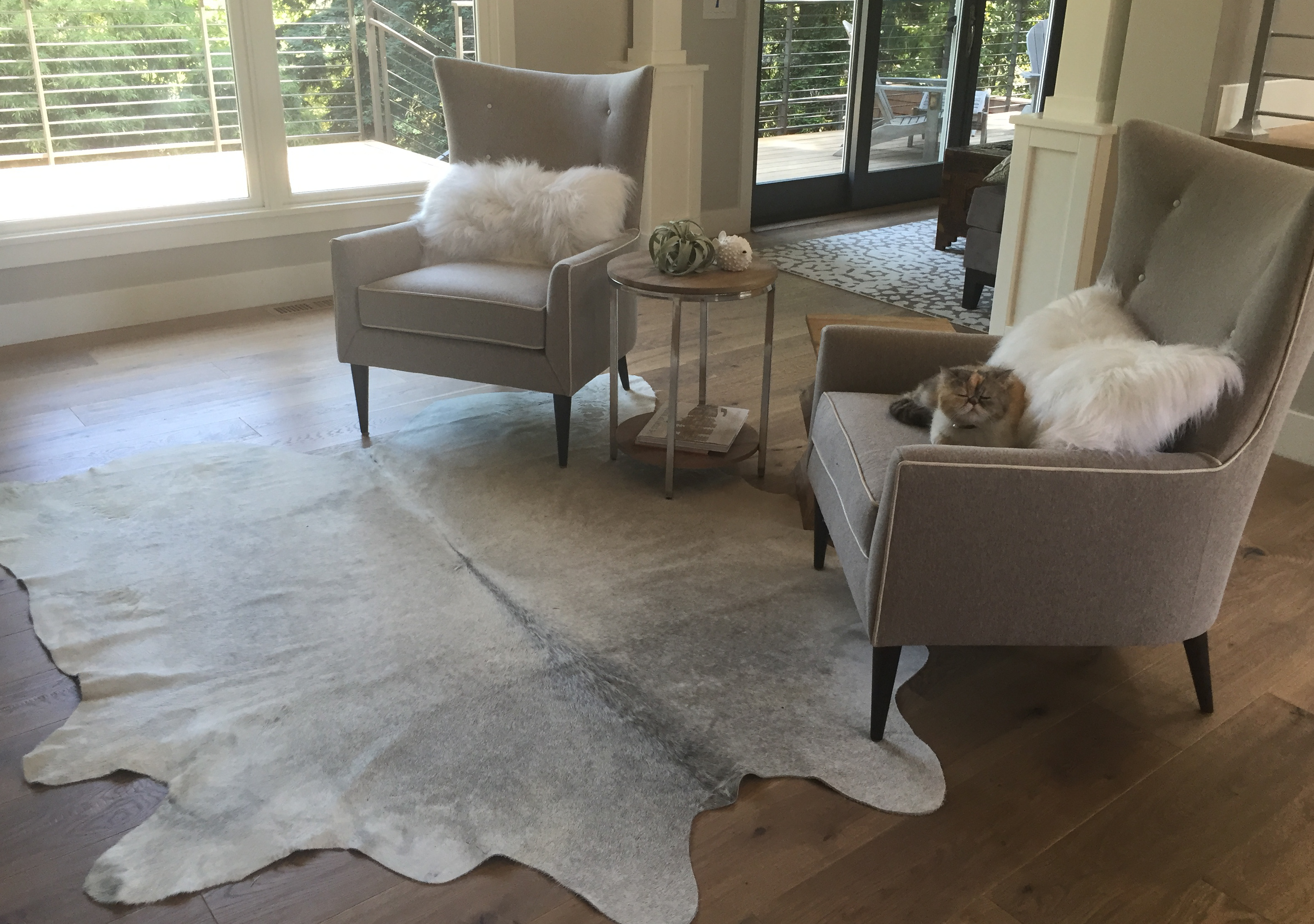 Grey Cowhide Rugs In Canada